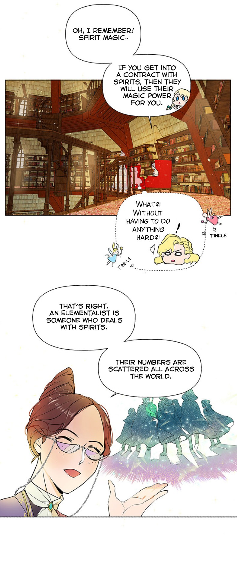 The Golden Haired Elementalist Chapter 2 page 34 - Chapter 2
