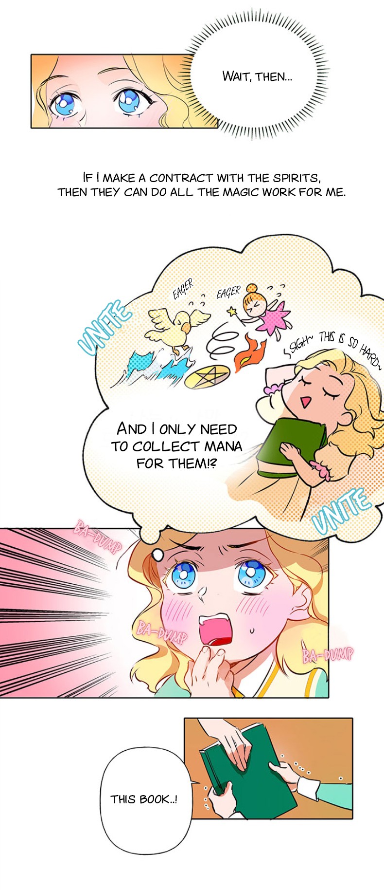 The Golden Haired Elementalist Chapter 2 page 35 - Chapter 2