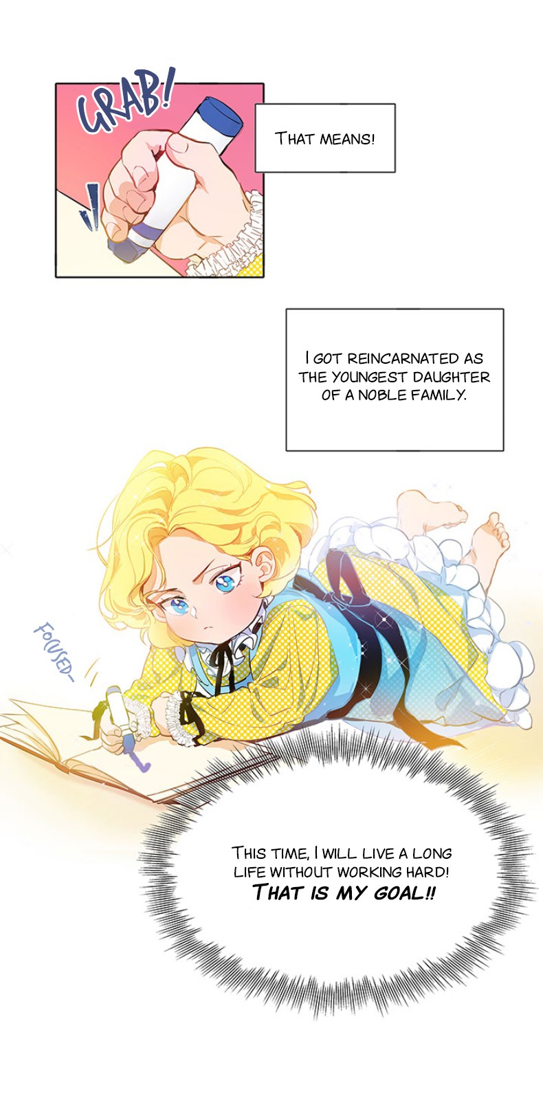 The Golden Haired Elementalist Chapter 2 page 8 - Chapter 2