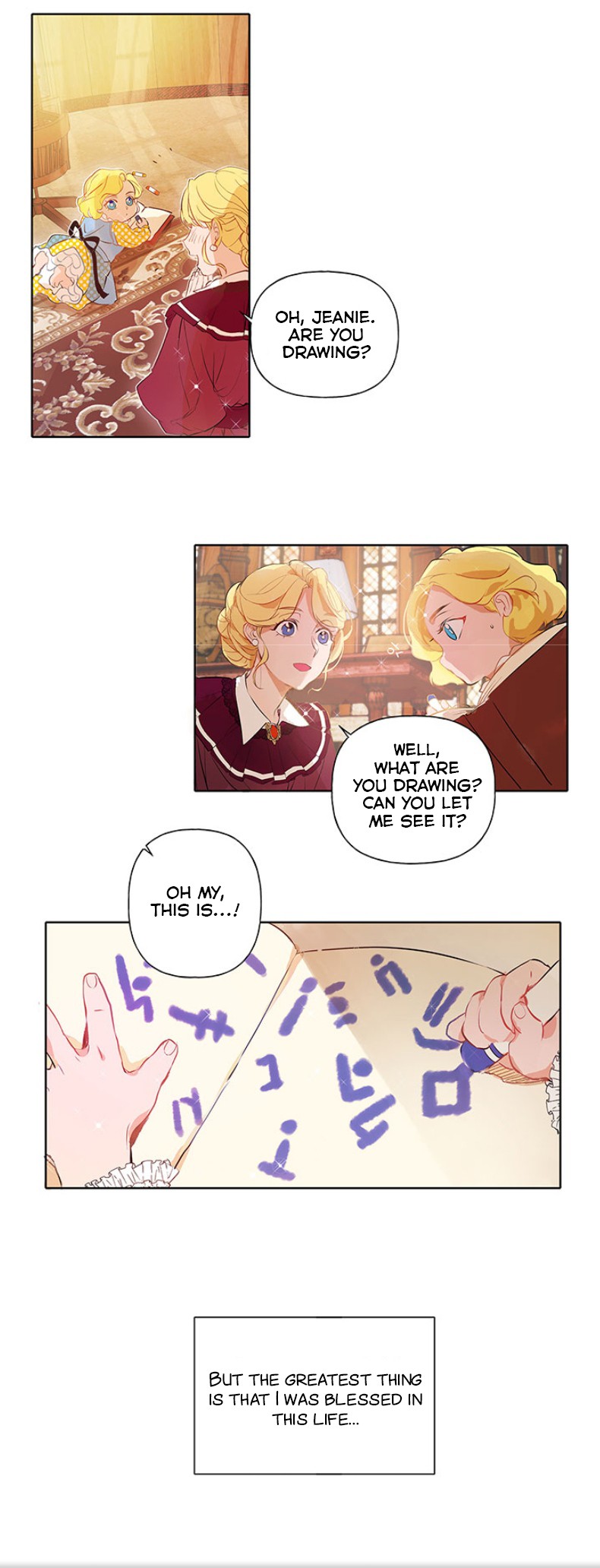 The Golden Haired Elementalist Chapter 2 page 9 - Chapter 2