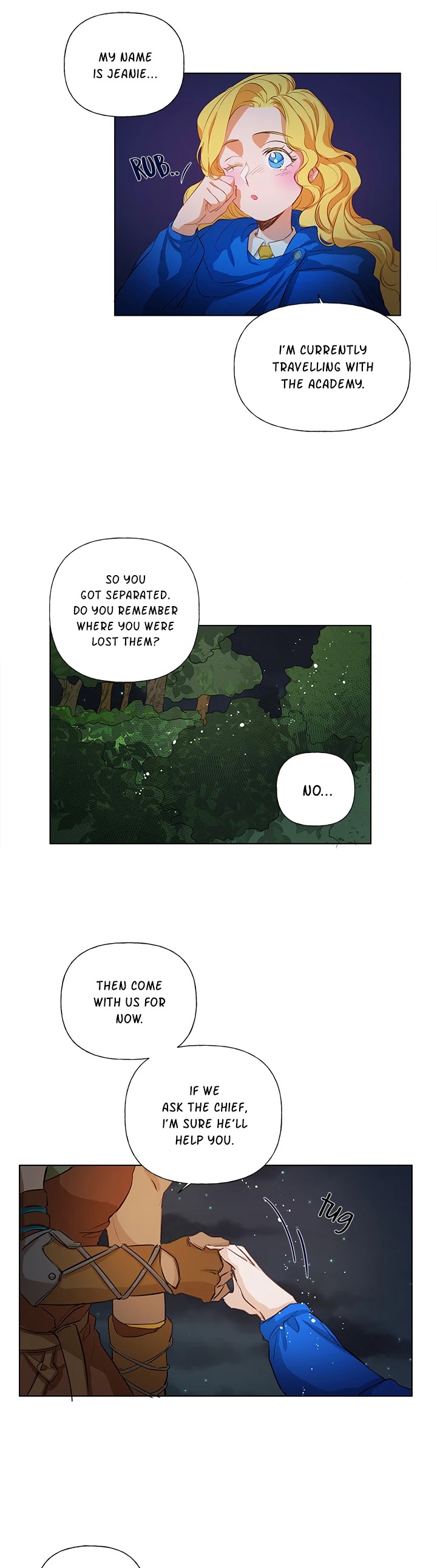 The Golden Haired Elementalist Chapter 20 page 15 - Chapter 20