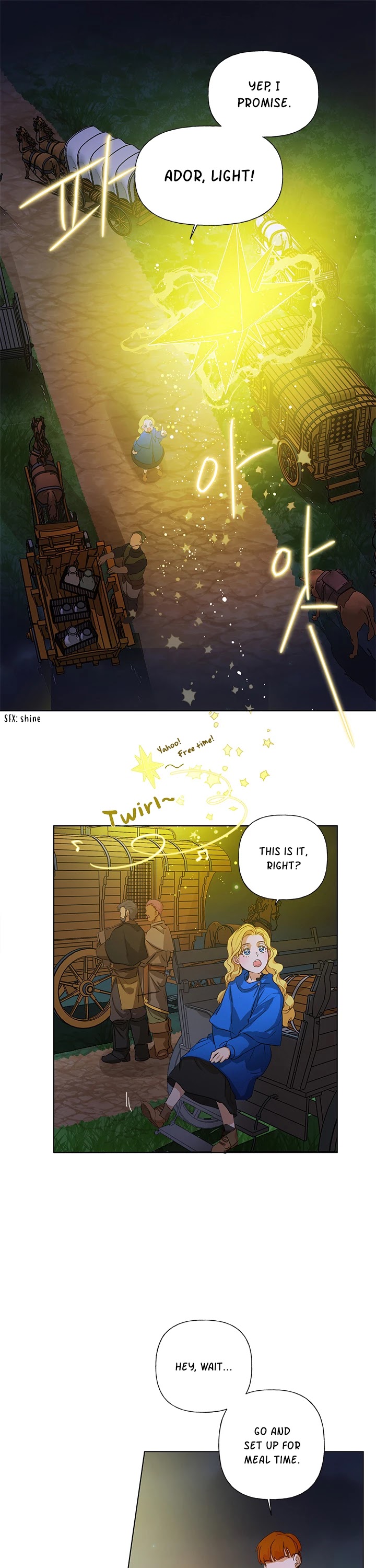 The Golden Haired Elementalist Chapter 20 page 21 - Chapter 20