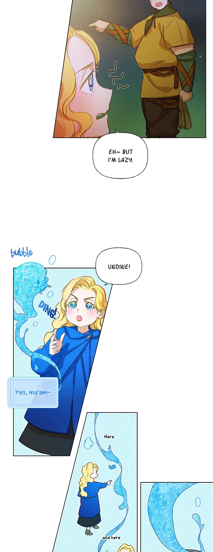 The Golden Haired Elementalist Chapter 20 page 22 - Chapter 20