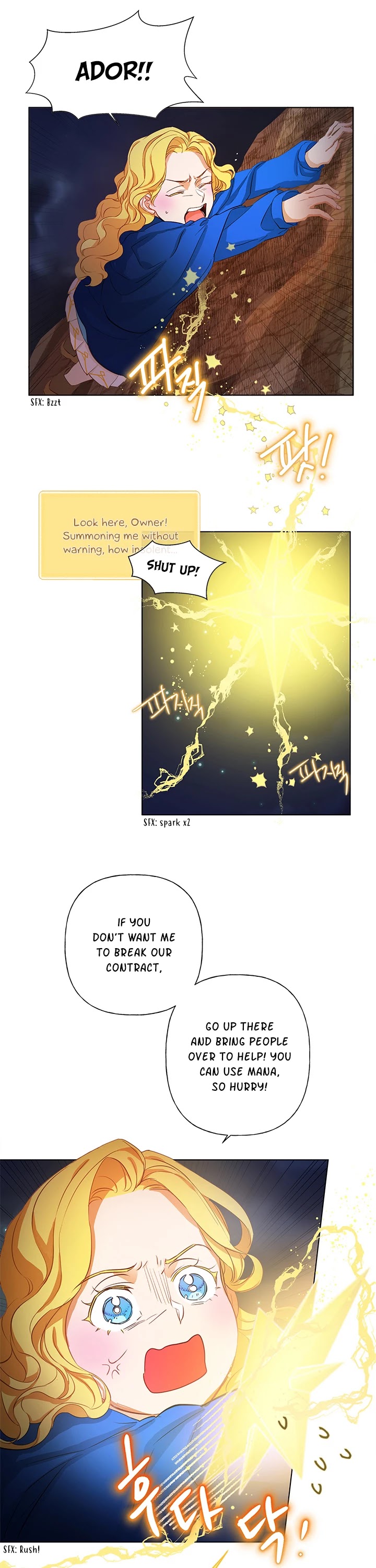 The Golden Haired Elementalist Chapter 20 page 6 - Chapter 20