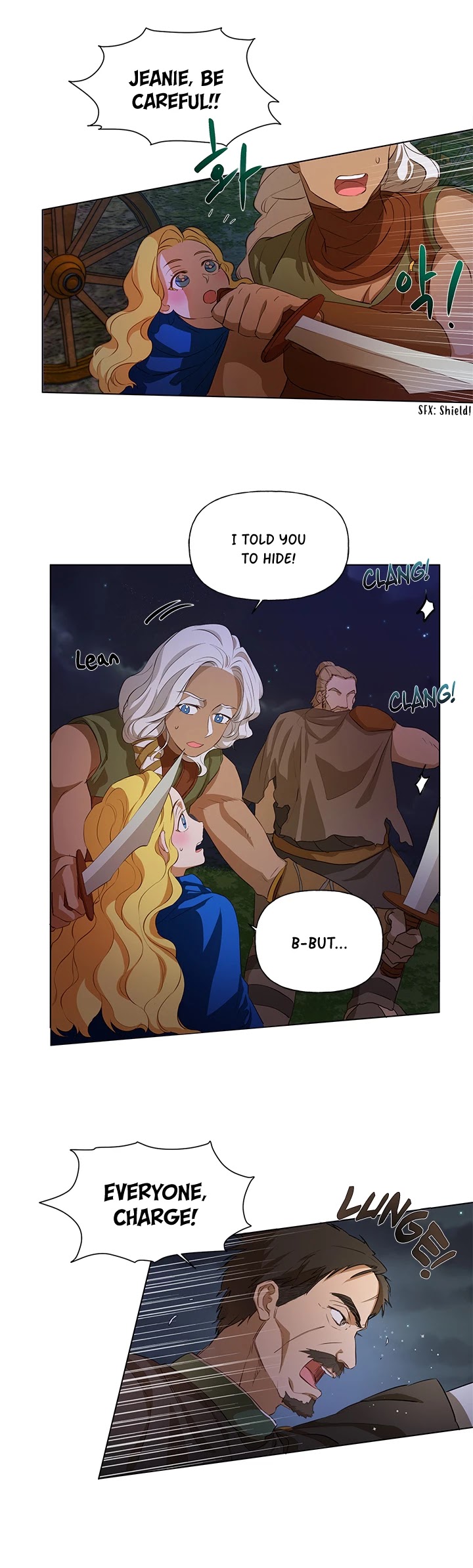 The Golden Haired Elementalist Chapter 21 page 13 - Chapter 21