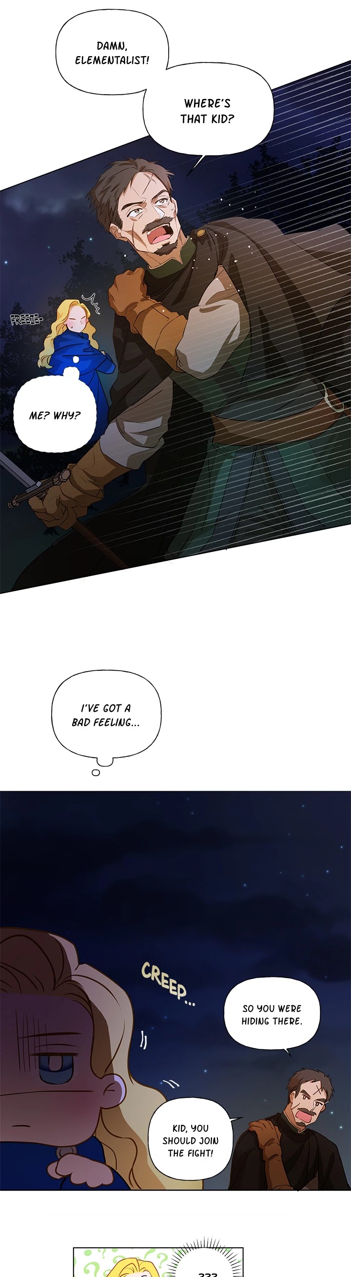 The Golden Haired Elementalist Chapter 21 page 17 - Chapter 21