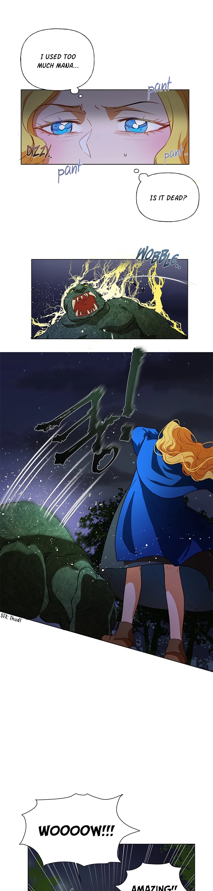 The Golden Haired Elementalist Chapter 22 page 4 - Chapter 22