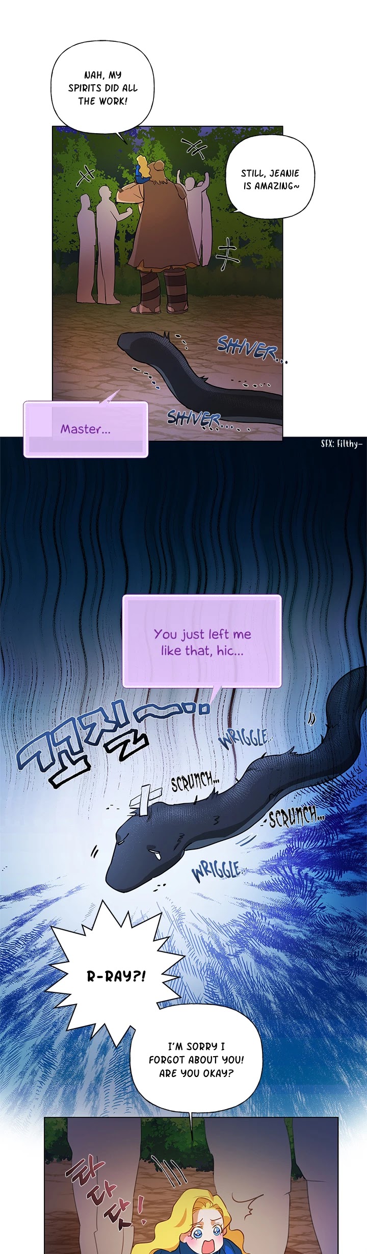 The Golden Haired Elementalist Chapter 22 page 7 - Chapter 22