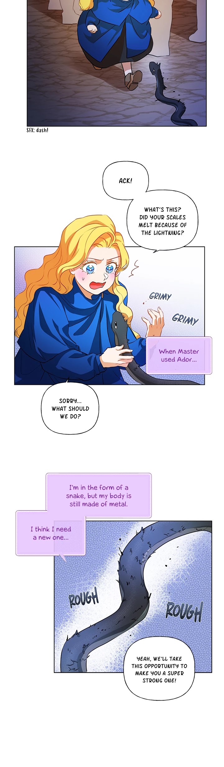 The Golden Haired Elementalist Chapter 22 page 8 - Chapter 22