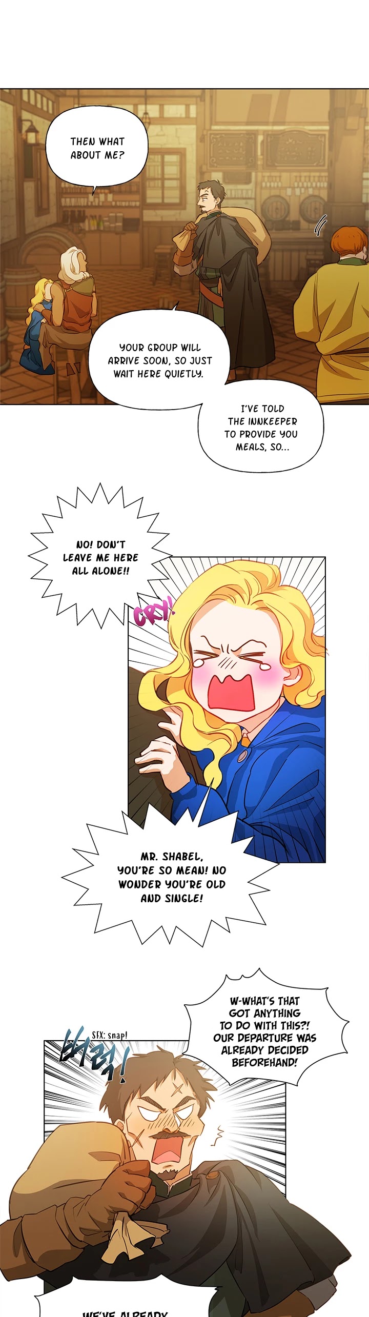 The Golden Haired Elementalist Chapter 23 page 12 - Chapter 23