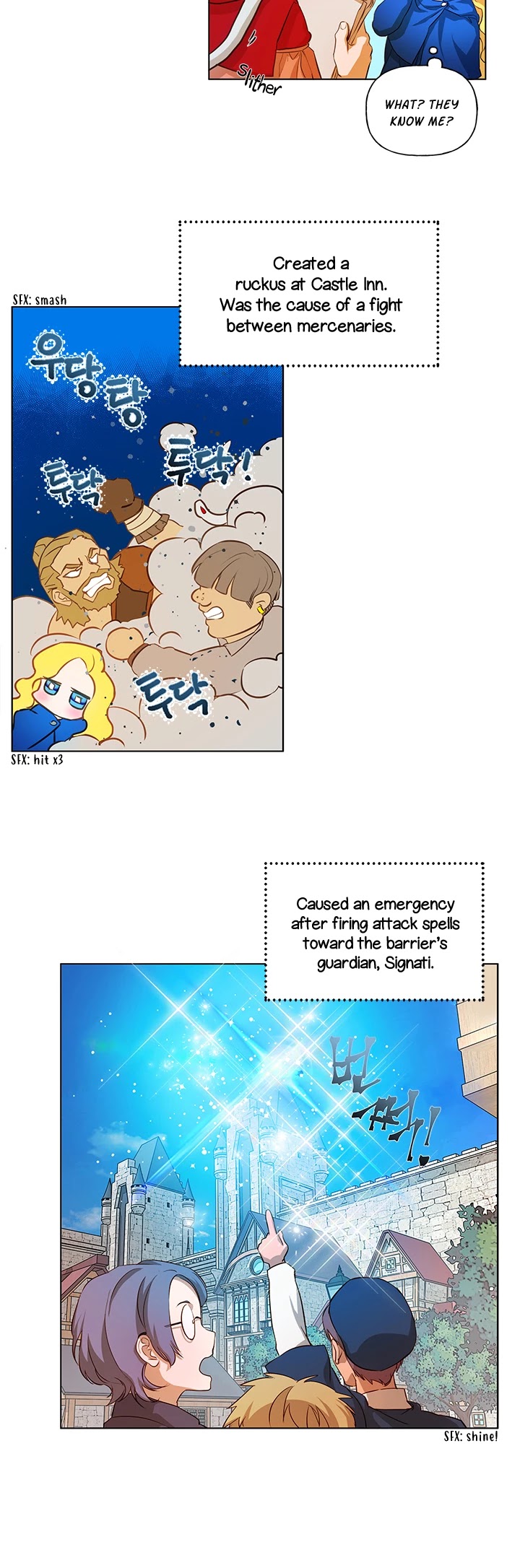 The Golden Haired Elementalist Chapter 23 page 3 - Chapter 23
