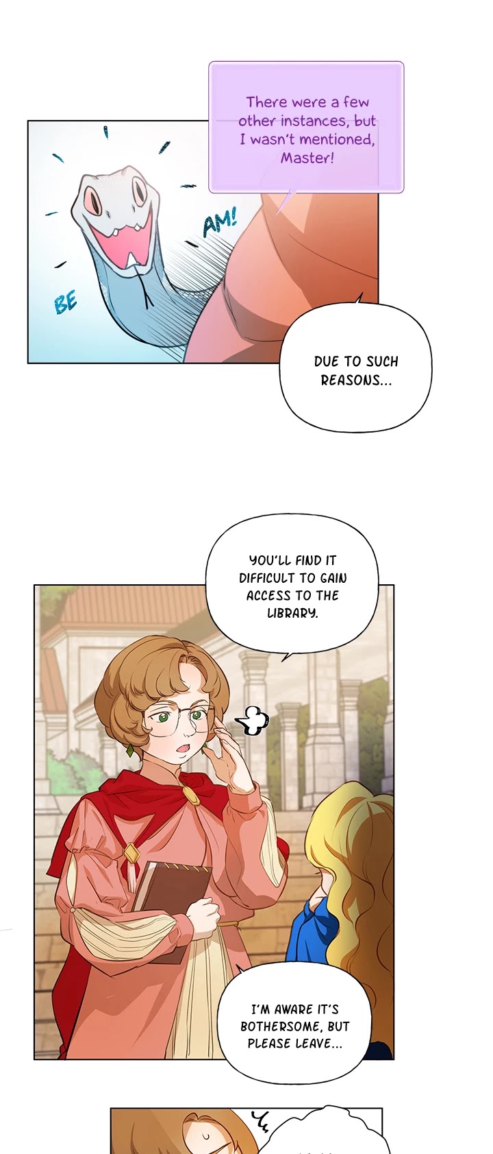 The Golden Haired Elementalist Chapter 23 page 5 - Chapter 23