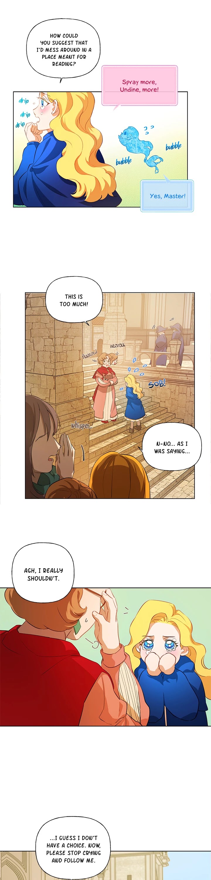 The Golden Haired Elementalist Chapter 23 page 7 - Chapter 23