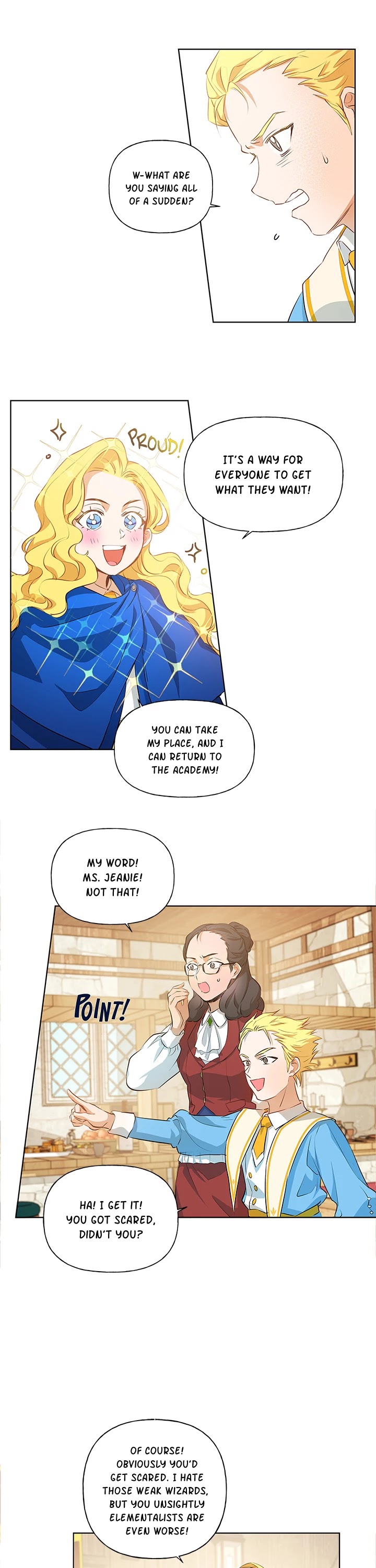 The Golden Haired Elementalist Chapter 24 page 15 - Chapter 24