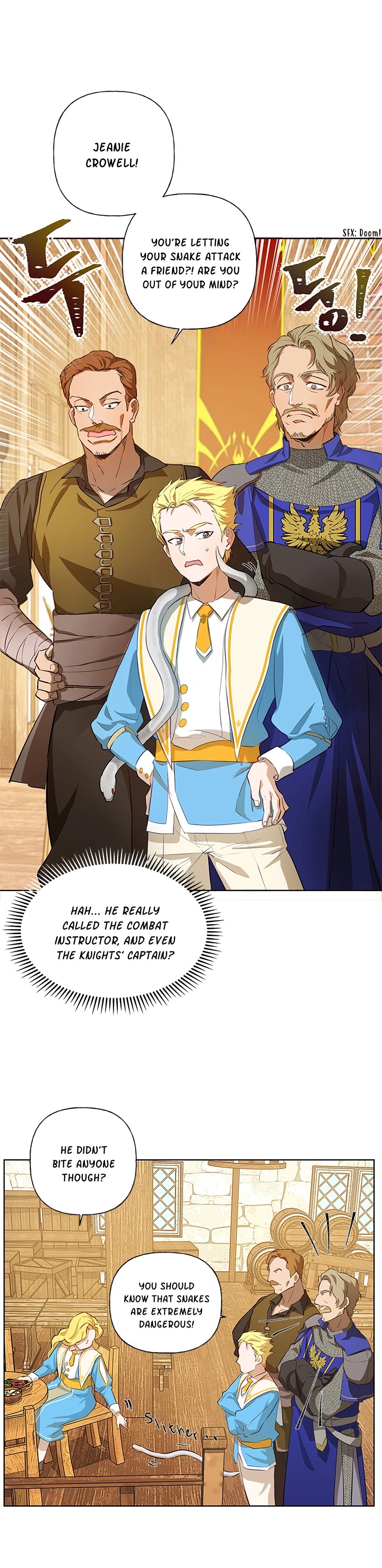 The Golden Haired Elementalist Chapter 24 page 21 - Chapter 24