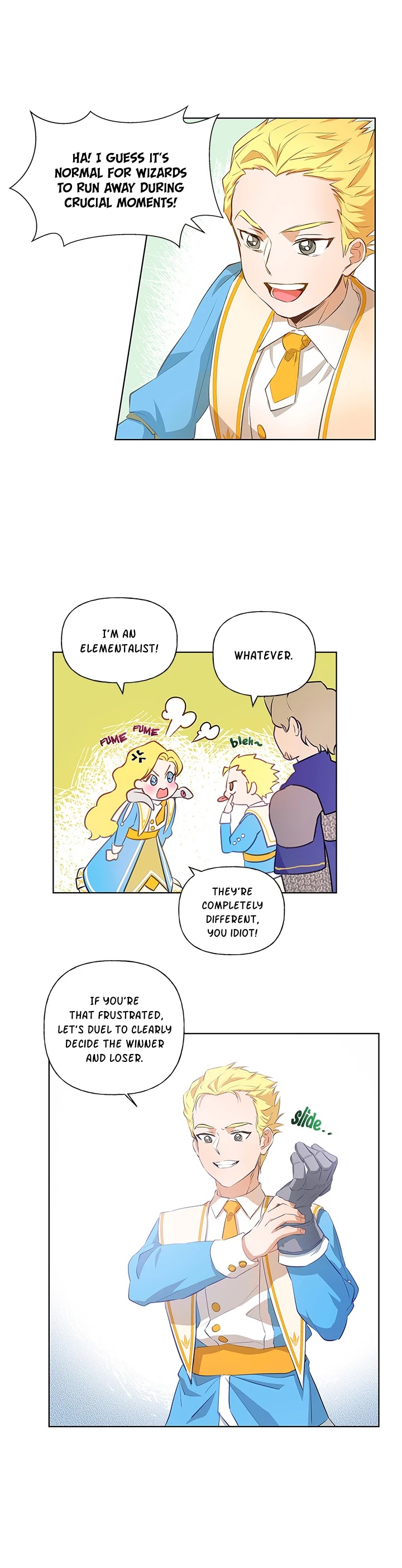 The Golden Haired Elementalist Chapter 24 page 26 - Chapter 24
