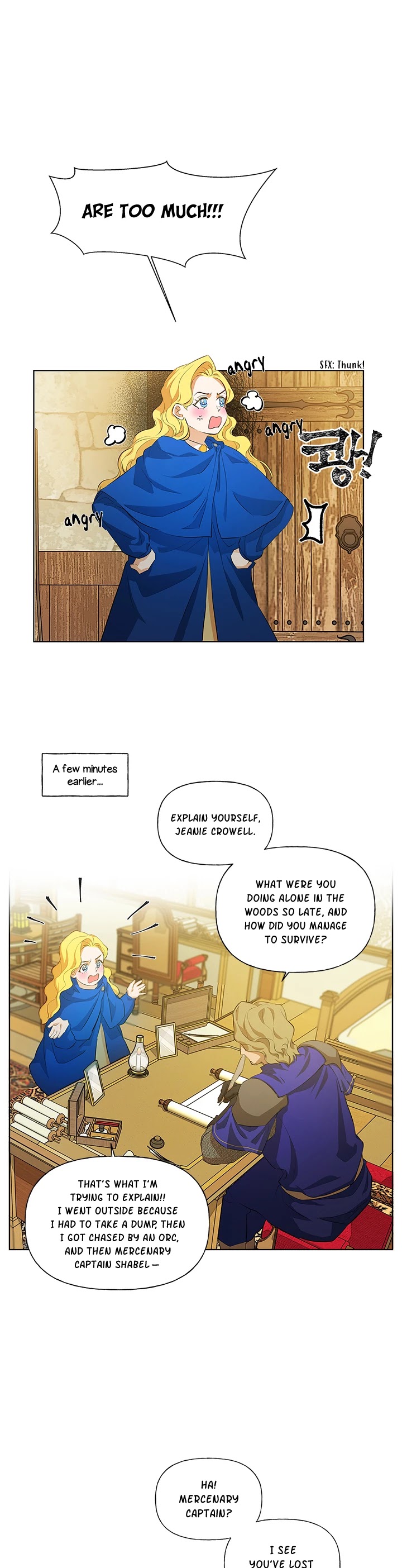 The Golden Haired Elementalist Chapter 24 page 3 - Chapter 24