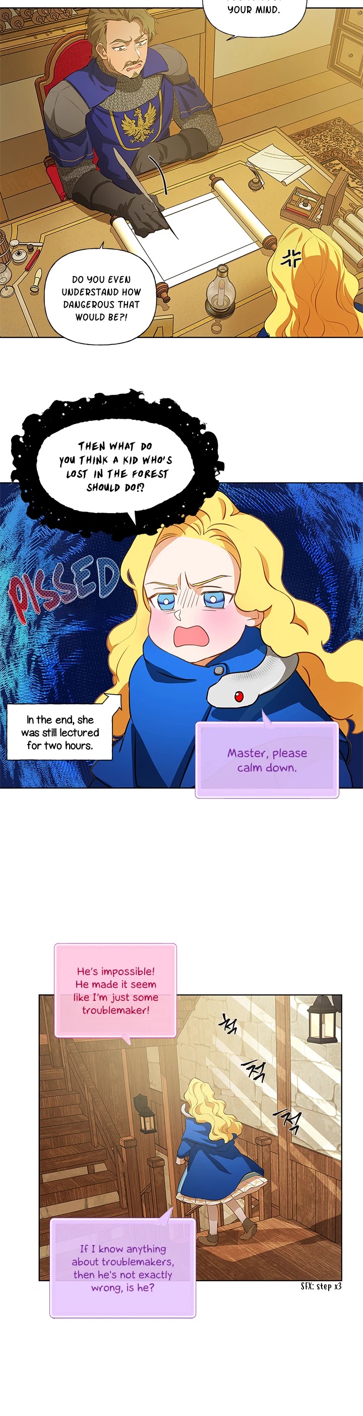 The Golden Haired Elementalist Chapter 24 page 4 - Chapter 24
