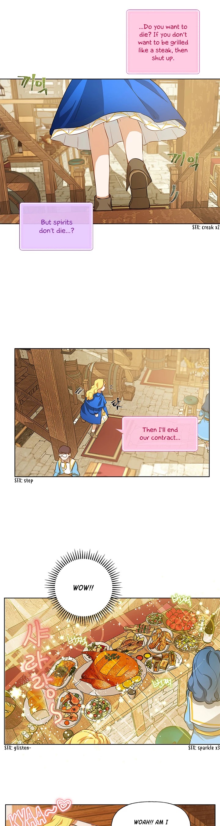 The Golden Haired Elementalist Chapter 24 page 5 - Chapter 24