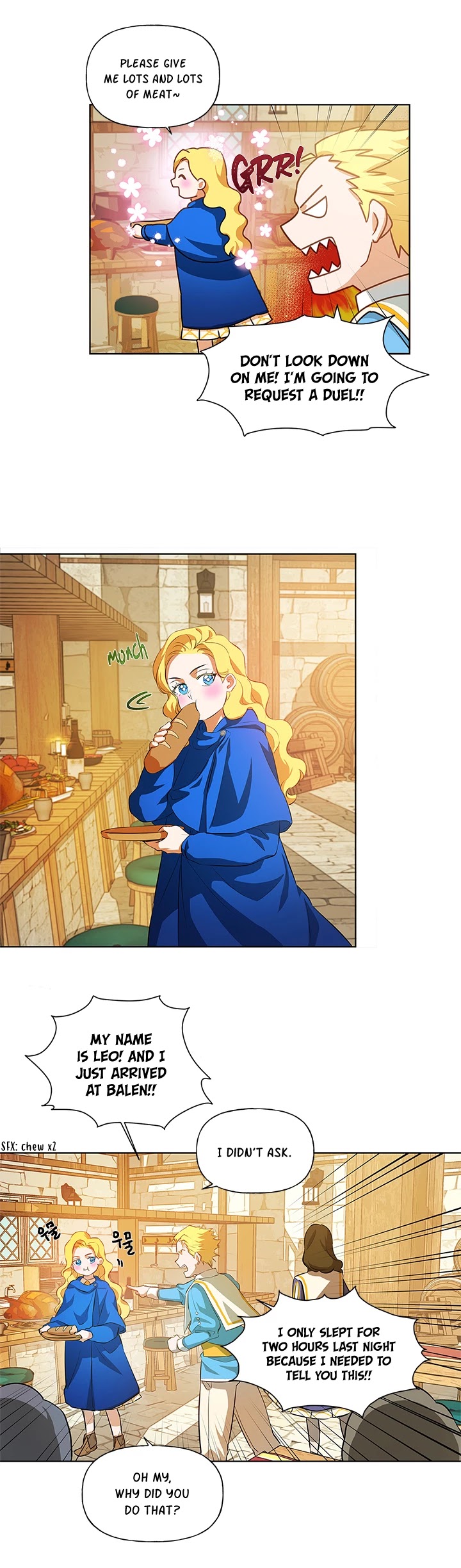 The Golden Haired Elementalist Chapter 24 page 8 - Chapter 24