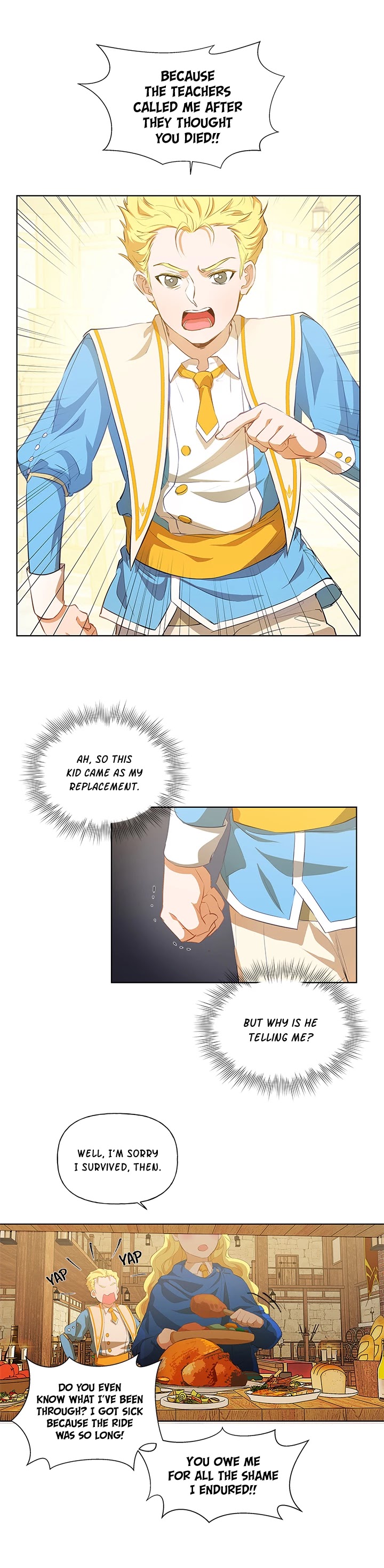 The Golden Haired Elementalist Chapter 24 page 9 - Chapter 24