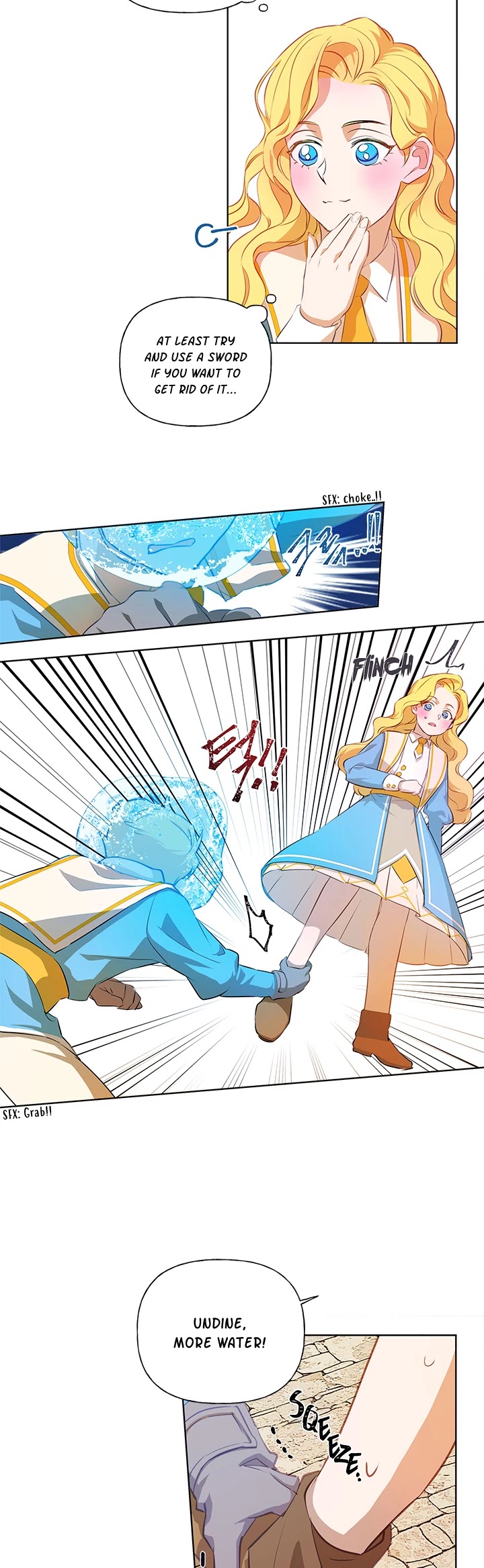 The Golden Haired Elementalist Chapter 25 page 11 - Chapter 25