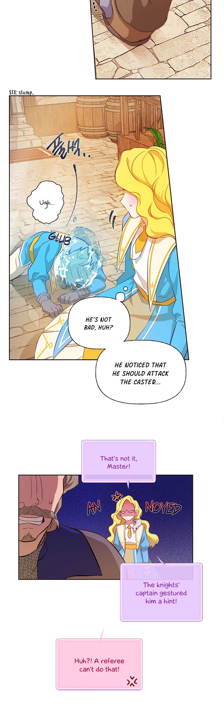 The Golden Haired Elementalist Chapter 25 page 12 - Chapter 25