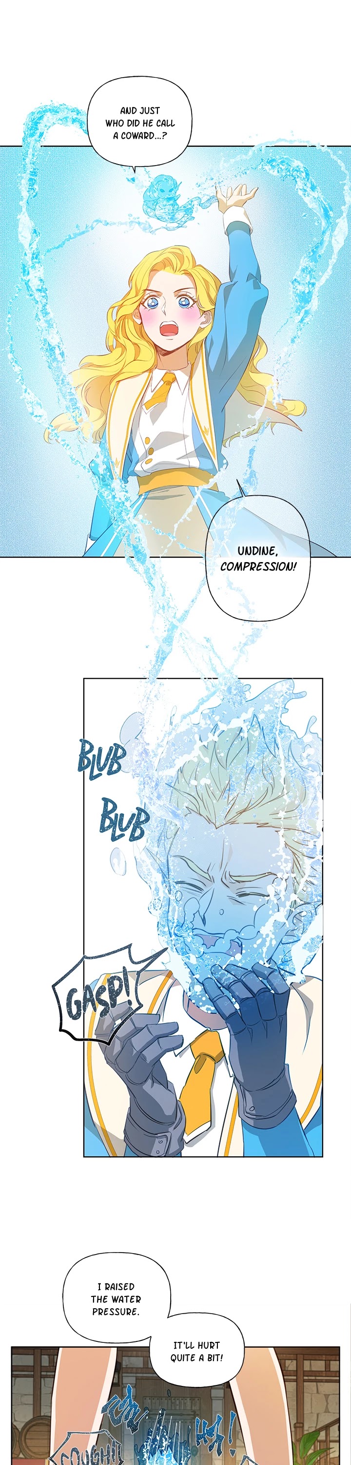 The Golden Haired Elementalist Chapter 25 page 13 - Chapter 25