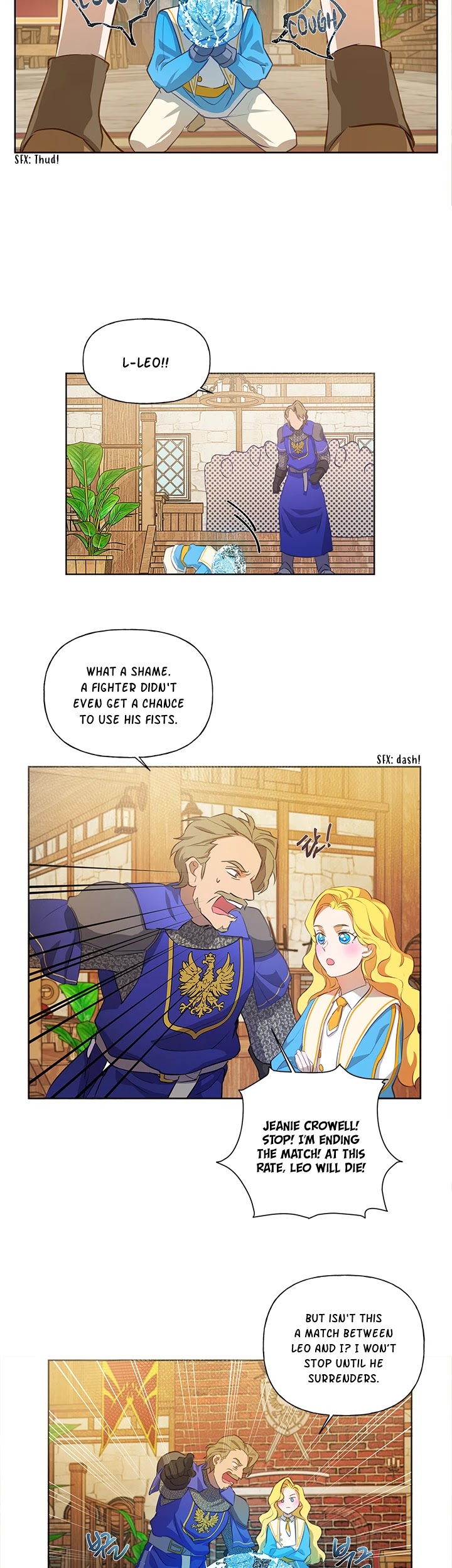 The Golden Haired Elementalist Chapter 25 page 14 - Chapter 25