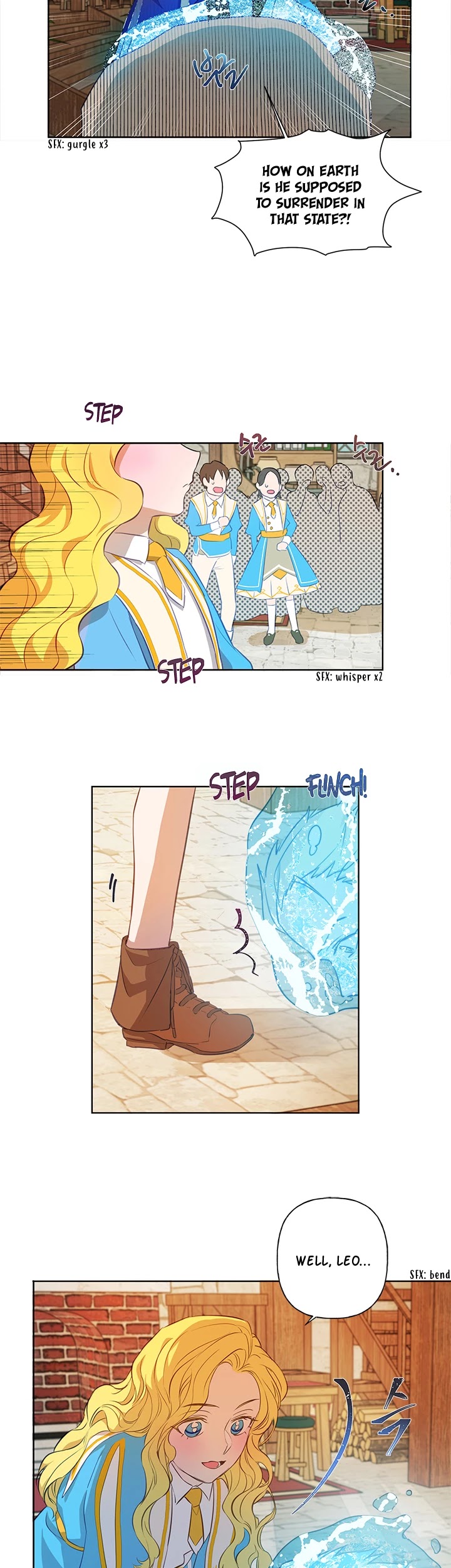 The Golden Haired Elementalist Chapter 25 page 15 - Chapter 25
