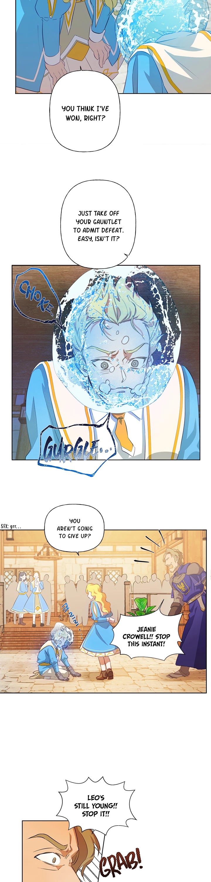 The Golden Haired Elementalist Chapter 25 page 16 - Chapter 25