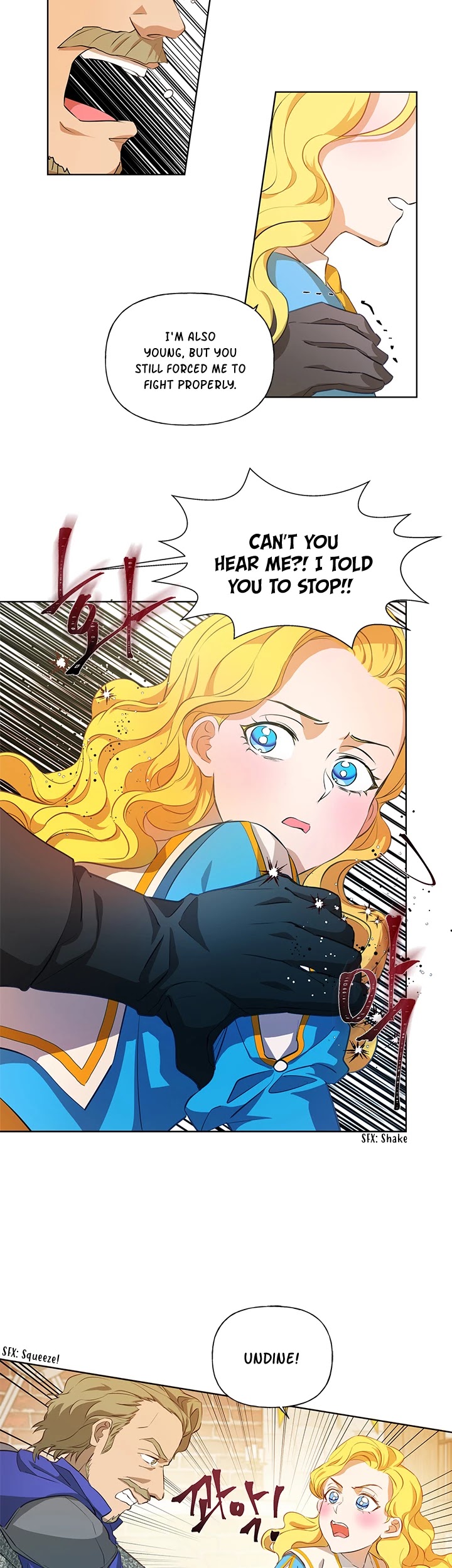 The Golden Haired Elementalist Chapter 25 page 17 - Chapter 25