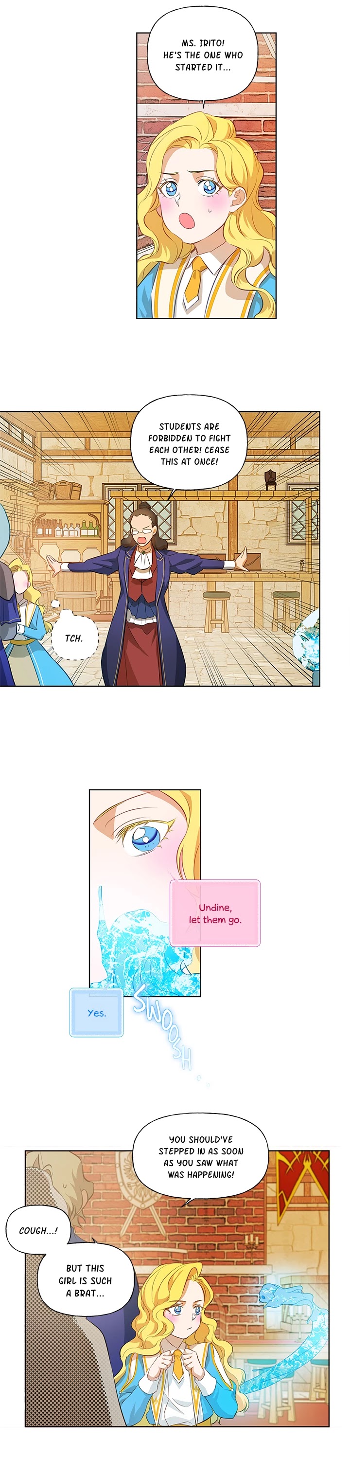 The Golden Haired Elementalist Chapter 25 page 19 - Chapter 25