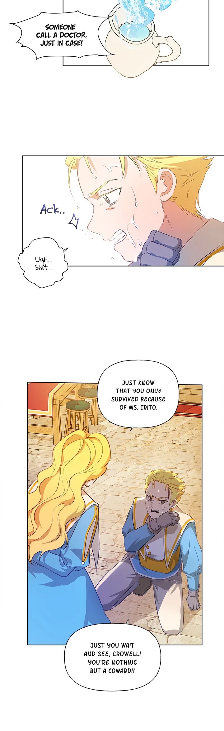 The Golden Haired Elementalist Chapter 25 page 21 - Chapter 25