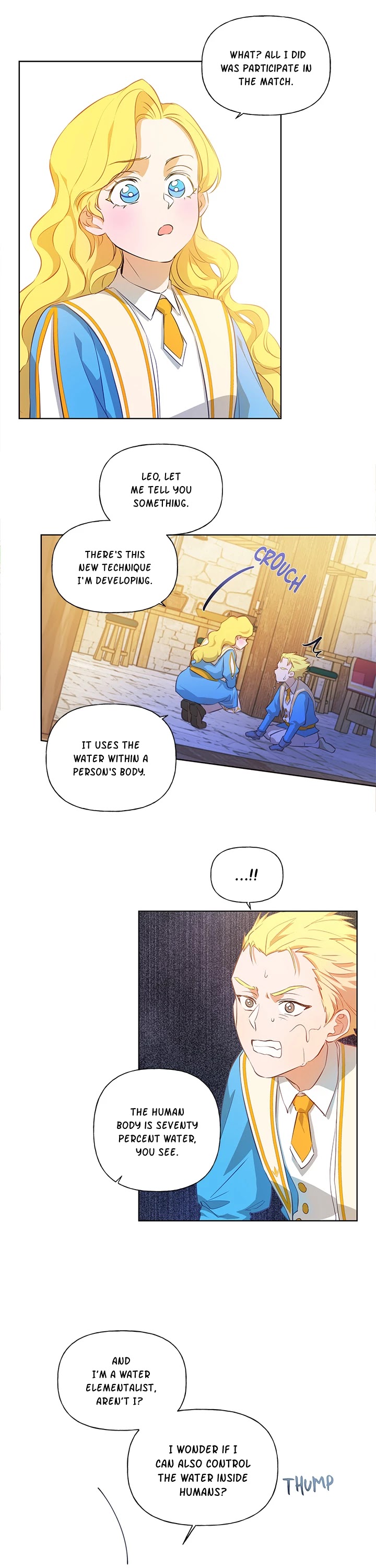 The Golden Haired Elementalist Chapter 25 page 22 - Chapter 25