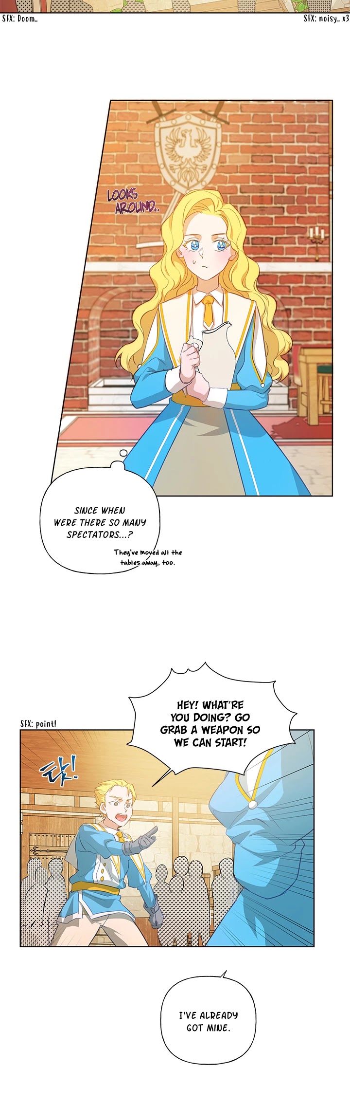 The Golden Haired Elementalist Chapter 25 page 3 - Chapter 25