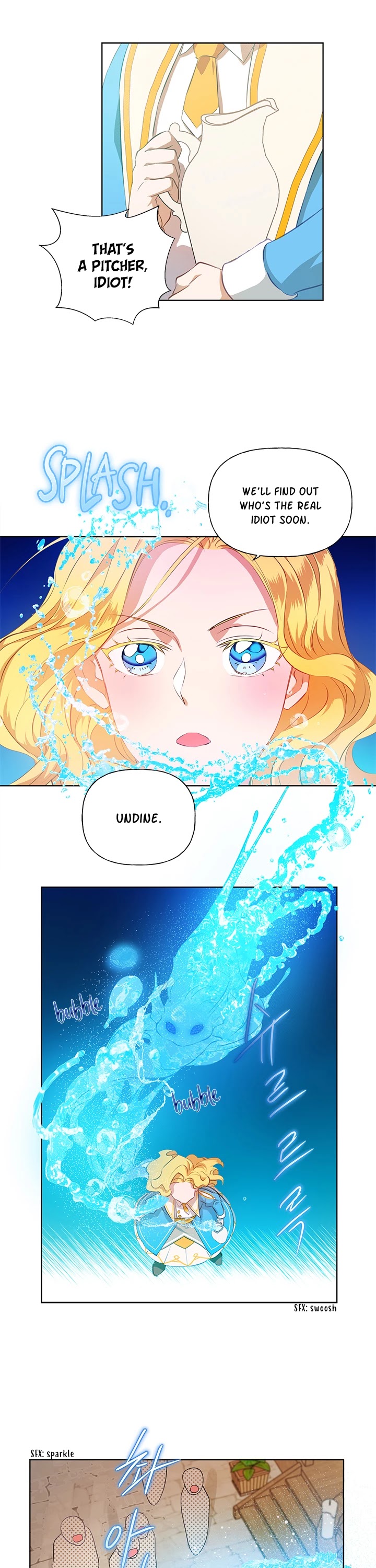The Golden Haired Elementalist Chapter 25 page 4 - Chapter 25