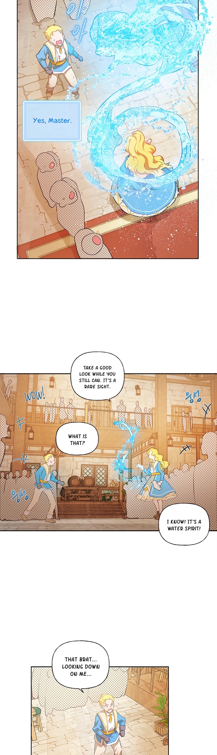 The Golden Haired Elementalist Chapter 25 page 5 - Chapter 25