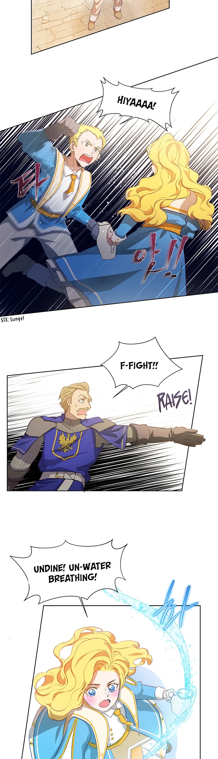 The Golden Haired Elementalist Chapter 25 page 6 - Chapter 25