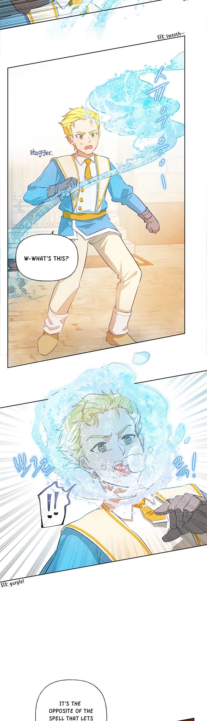 The Golden Haired Elementalist Chapter 25 page 8 - Chapter 25