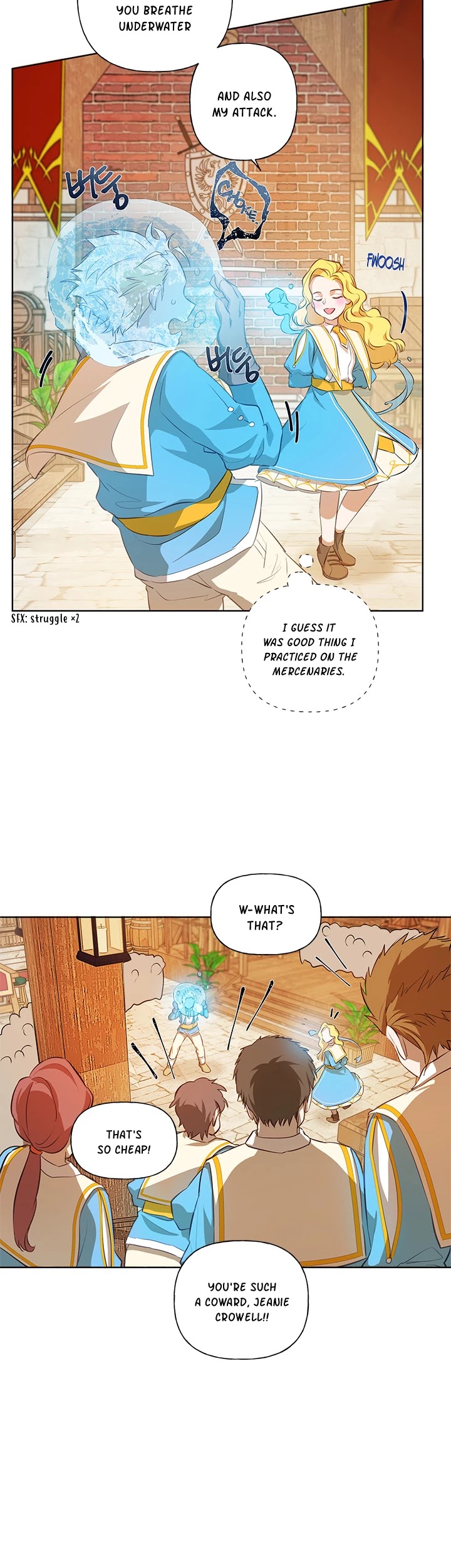 The Golden Haired Elementalist Chapter 25 page 9 - Chapter 25