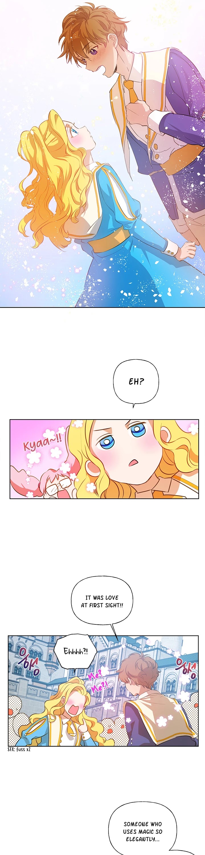 The Golden Haired Elementalist Chapter 26 page 13 - Chapter 26