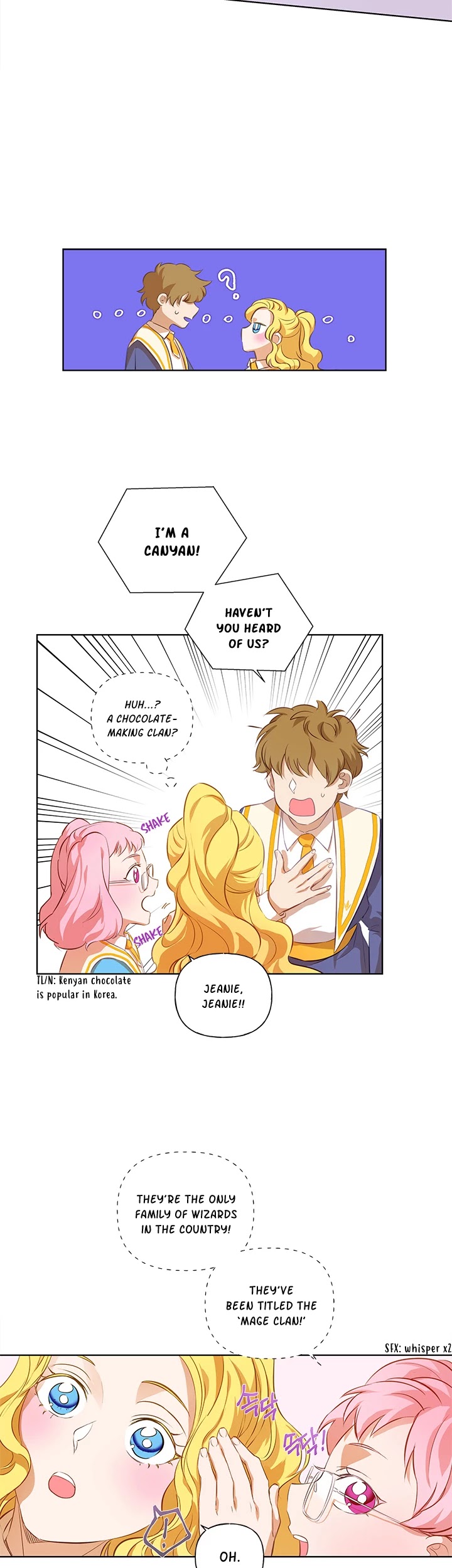 The Golden Haired Elementalist Chapter 26 page 9 - Chapter 26