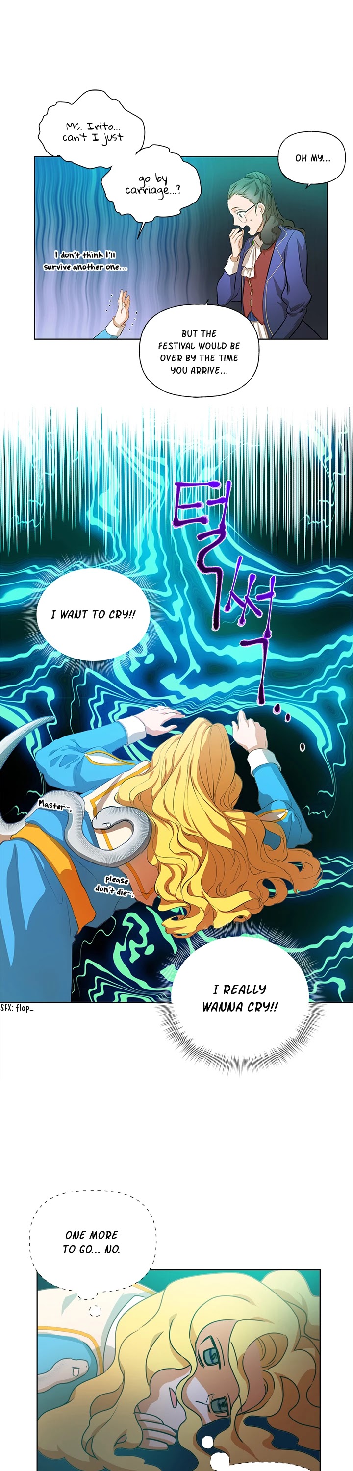 The Golden Haired Elementalist Chapter 27 page 1 - Chapter 27