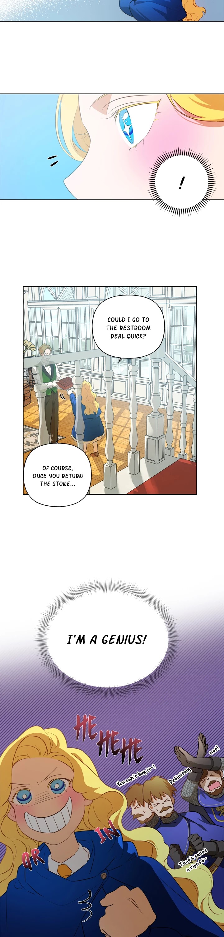 The Golden Haired Elementalist Chapter 28 page 10 - Chapter 28