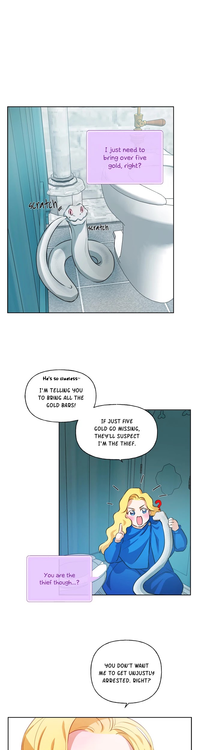 The Golden Haired Elementalist Chapter 28 page 14 - Chapter 28