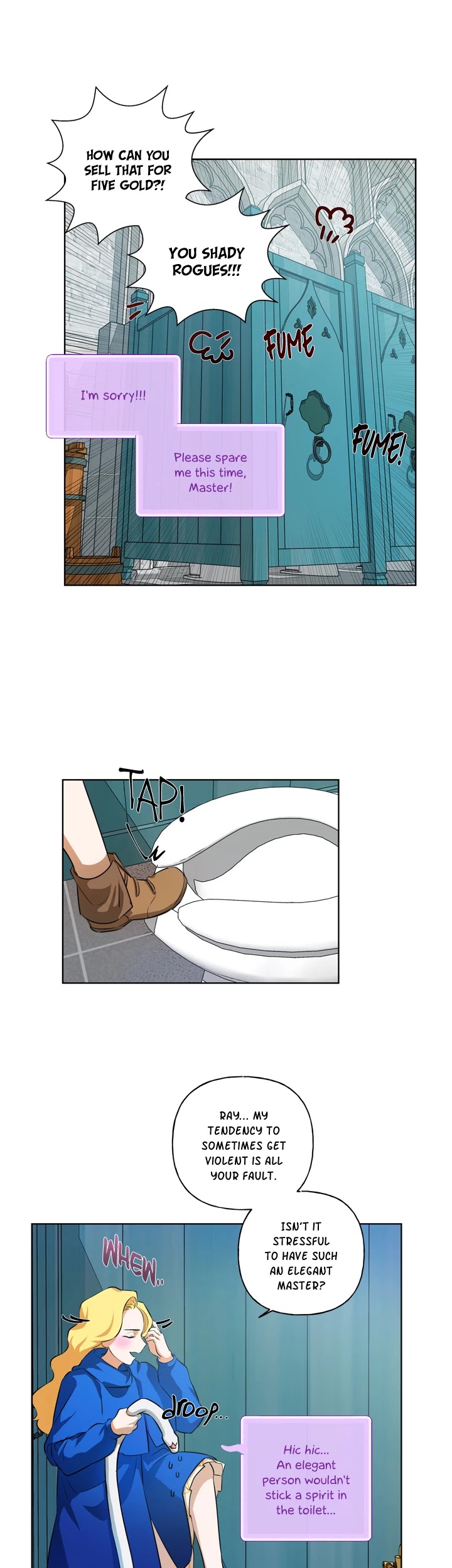 The Golden Haired Elementalist Chapter 28 page 18 - Chapter 28