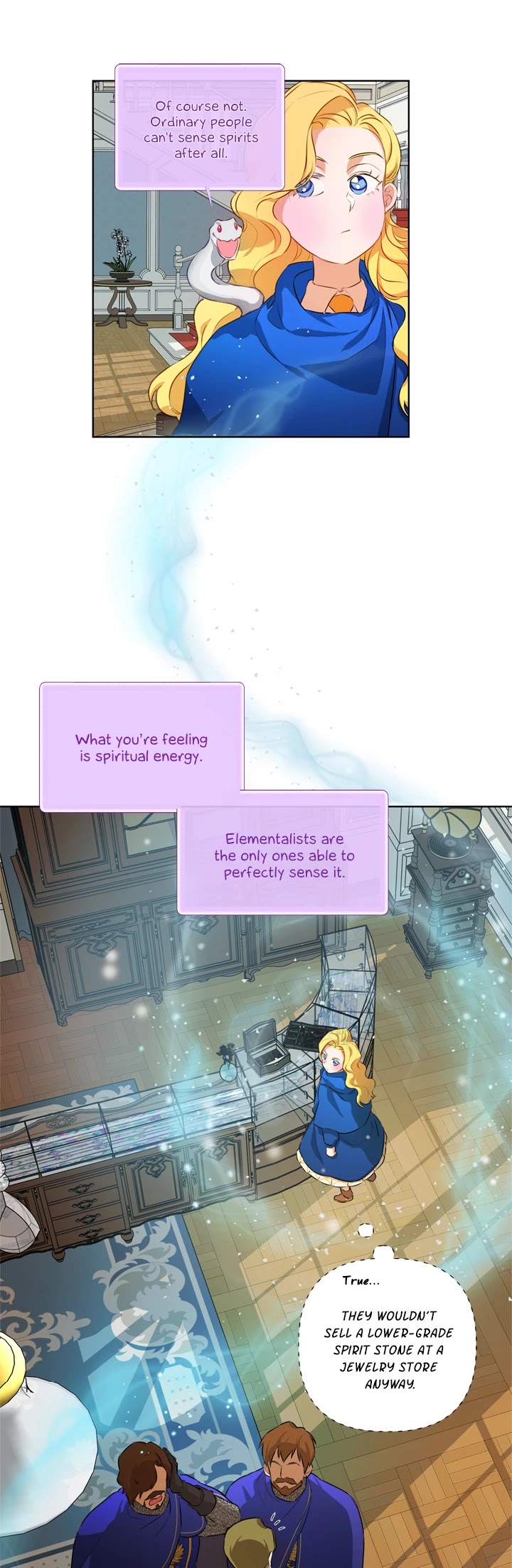 The Golden Haired Elementalist Chapter 28 page 2 - Chapter 28