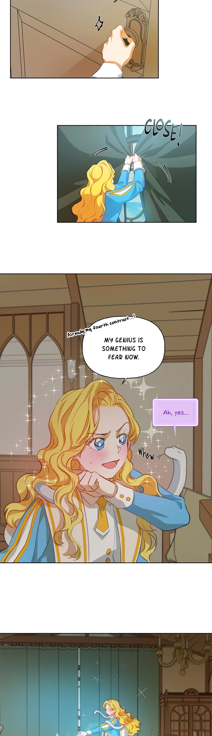 The Golden Haired Elementalist Chapter 28 page 24 - Chapter 28