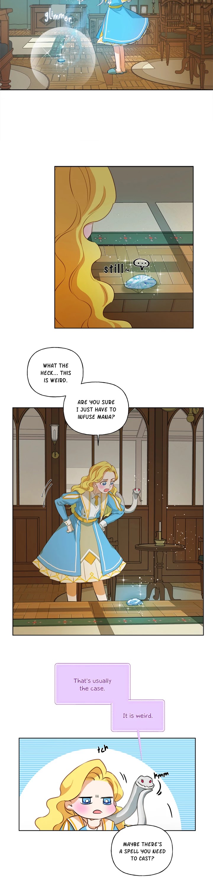The Golden Haired Elementalist Chapter 28 page 25 - Chapter 28